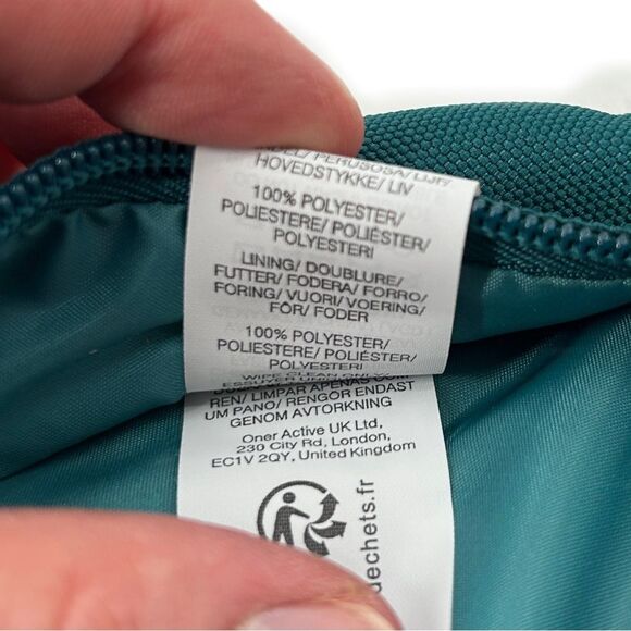 Oner Active Classic Canvas Bumbag Marine Teal Blue Green NWT - Picture 9 of 12